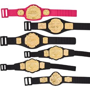 TNA Set of 6 Jakks Action Figure Belts