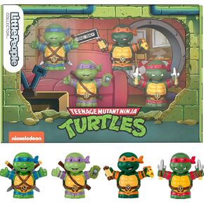 Little People Collector Teenage Mutant Ninja Turtles Special Edition Set, 4 Figures