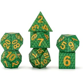 مجموعة زهر السيليكون النابض في Dragon Dragon Stormtm: Green Dragon Scales