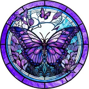 مجموعات اللوحات الماس Huacan للبالغين الفراشة الفنية مجموعة AB Diamond Painting Butterfly 5D DIY Cull Drill Round Rhinestone Art Kits for Gift Home Wall Decor