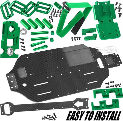 RC ألياف الكربون هيكل درع درع حارس ترقيات حماية الحرس جزء من 1/10 SLASH 4x4 4WD VXL ، لوحة حارس الهيكل الخلفي الأمامي ، الوردي in Saudi Arabia