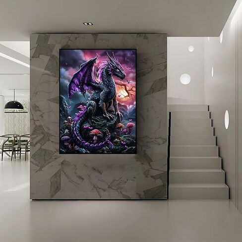GXGLLPZBY 5D Diamond Painting Kit for Adults Beginners,DIY Cow Flower Paint by Diamond Art Kits,Suitability Friends Full Round Drill Diamonds Dots Gem Art,Home Wall Decor 13.78x13.78 Inch in Saudi Arabia