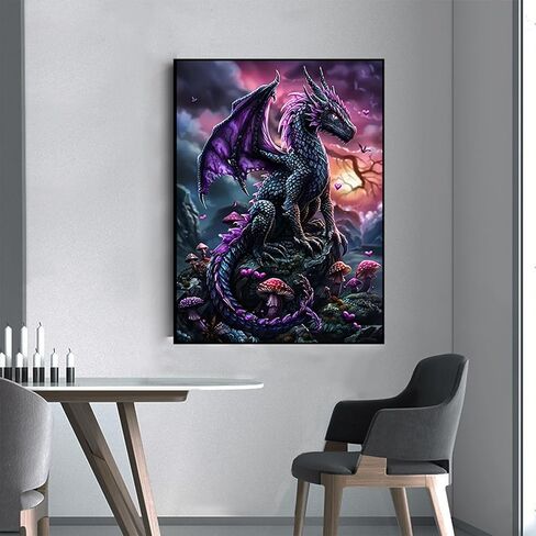 GXGLLPZBY 5D Diamond Painting Kit for Adults Beginners,DIY Cow Flower Paint by Diamond Art Kits,Suitability Friends Full Round Drill Diamonds Dots Gem Art,Home Wall Decor 13.78x13.78 Inch in Saudi Arabia