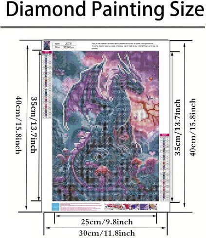 GXGLLPZBY 5D Diamond Painting Kit for Adults Beginners,DIY Cow Flower Paint by Diamond Art Kits,Suitability Friends Full Round Drill Diamonds Dots Gem Art,Home Wall Decor 13.78x13.78 Inch in Saudi Arabia