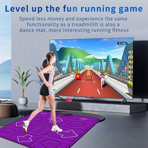 Dance Mat for Kids and Adults,Electronic Dance Mats for TV,Musical Dance Game Mat for Girls Boys with AR Camera,Birthday/Christmas Day Gifts for Kids Adults in Kuwait