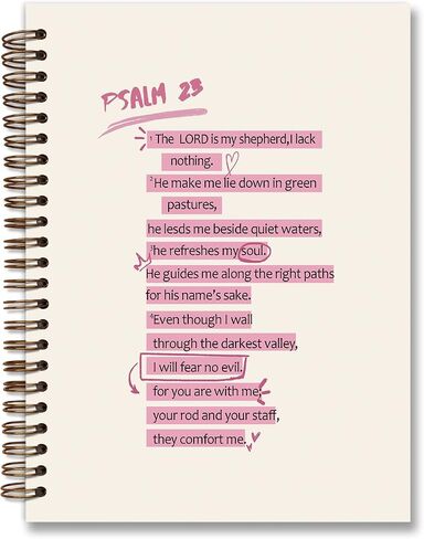 Trendy Coquette Christian Notebook,Christian Gifts Prayer Journal for Woman,Bible Verses Notebook for Note Taking Church Work,College Ruled Hardcover Spiral Notebook 5.5 x 8.3 in Saudi Arabia
