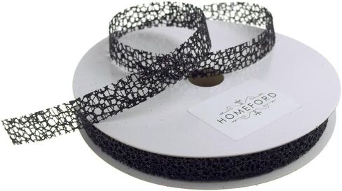 Glitter Web Mesh Ribbon, 5/8-Inch, 25 Yards (Rose Gold) in Saudi Arabia