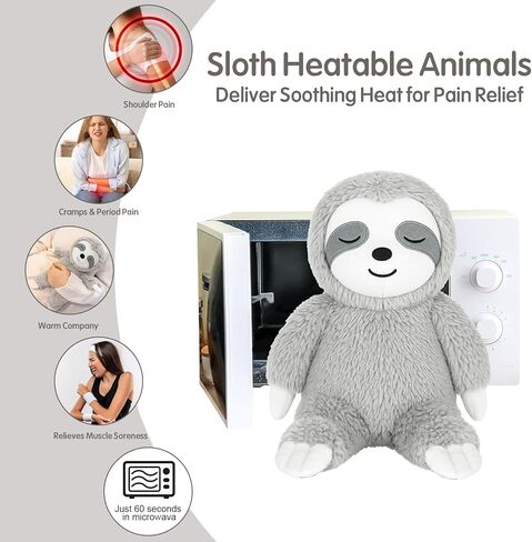 Weighted Stuffed Animals Highland Cow Plush Heated Microwavable Weighted Plushies Stuffy Lavender Scented Highland Cow Stuffed Animal Calming Gift for Kids and Adults in Kuwait