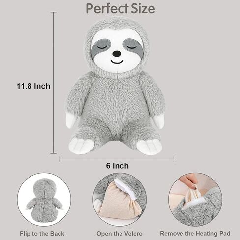 Weighted Stuffed Animals Highland Cow Plush Heated Microwavable Weighted Plushies Stuffy Lavender Scented Highland Cow Stuffed Animal Calming Gift for Kids and Adults in Kuwait