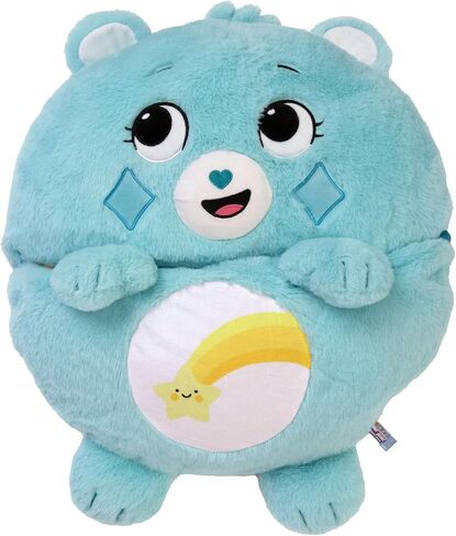 Happy Nappers: Care Bears Sleep Sack Medium - Bedtime Bear - 54 x 20, 2-in-1: Plush Character Opens to Sleeping Bag, Soft Nap & Play Animal, Kids 3+ in Kuwait