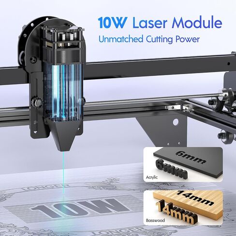 Longer New LightBurn Camera Kit for Laser Engravers – 5MP HD Precision Auto Positioning, Supports Video Recording, Multi-Task Engraving, and Job Preview, Covers a Large Area of 740x560mm in Saudi Arabia