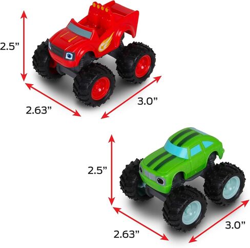 NKOK Blaze and The Monster Machines (Free-Wheel) 2PK Darington & Starla in Kuwait