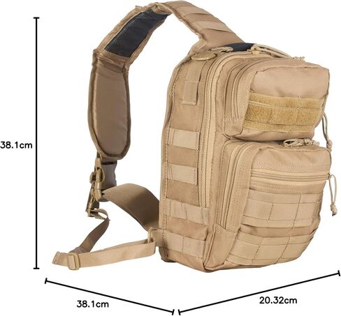 FOX OUTDOOR PRODUCTS Recon Butt Pack | 15x15x8 Modular Tactical Waist Bag w/ 3 External Pockets, QR Buckles, Lined Interior in Kuwait