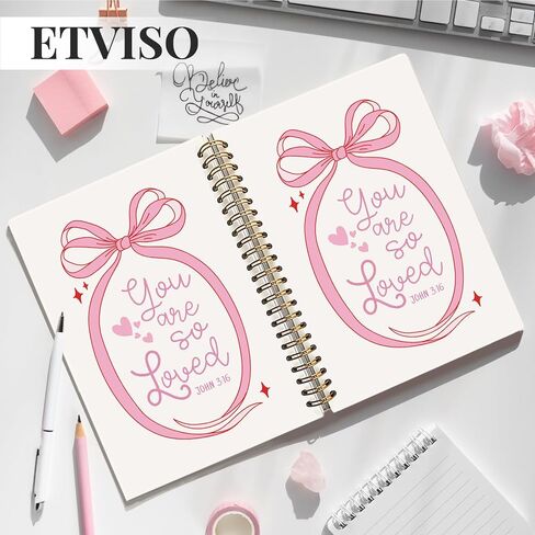 Pink Christian Notebook for Women, God is Good All the Time Bible Journaling, Prayer Journal for Woman, Church Notes Notebook, Scripture Hardcover Spiral Notebooks 5.5x8.3 Inch in Kuwait