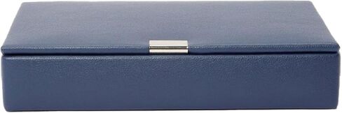 WOLF Heritage Cufflink Box - Faux Leather, Ultra-Suede Lining, Magnetic Closure in Kuwait