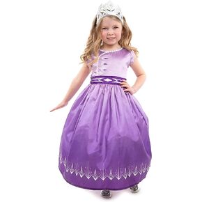 Little Adventures Ice Harvest Princess Dress Up Costume - Machine Washable Child Pretend Play and Party Dress with No Glitter