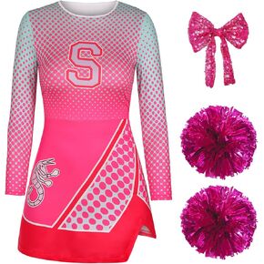 زي المشجع للفتيات أديسون زومبيز أزياء الهالوين التنكرية للحفلات in Kuwait