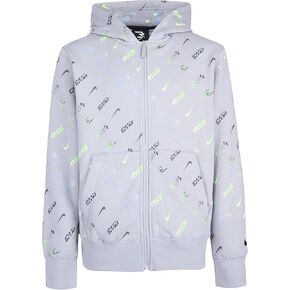 هودي بسحاب للأولاد مطبوع بالكامل (للأطفال الكبار) in Kuwait