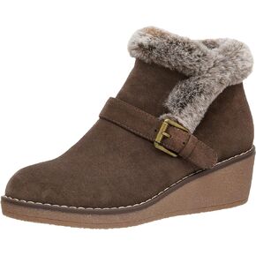 CUSHIONAIRE Women's Rhodes wedge bootie +Memory Foam in Saudi Arabia