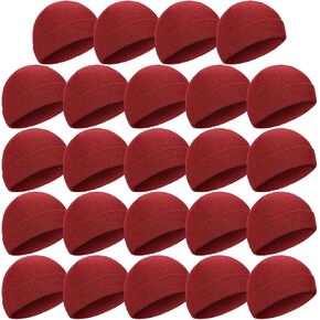 Tarpop 24 Winter Beanie Hats Knit Skull Cap Cold Weather Warm Knitted Cuffed Skull Beanie Bulk for Men Women