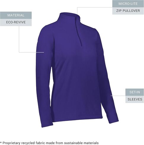 Women's Ladies Micro-lite Fleece 1/4 Zip Pullover in Saudi Arabia