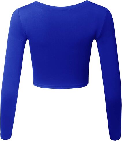 Made by Emma Women's Casual Comfortable Soft Stretch Solid 3/4 Sleeve V-Neck Top in Saudi Arabia