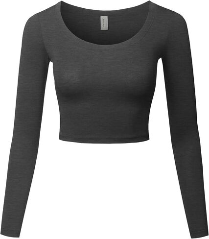 Made by Emma Women's Casual Comfortable Soft Stretch Solid 3/4 Sleeve V-Neck Top in Saudi Arabia