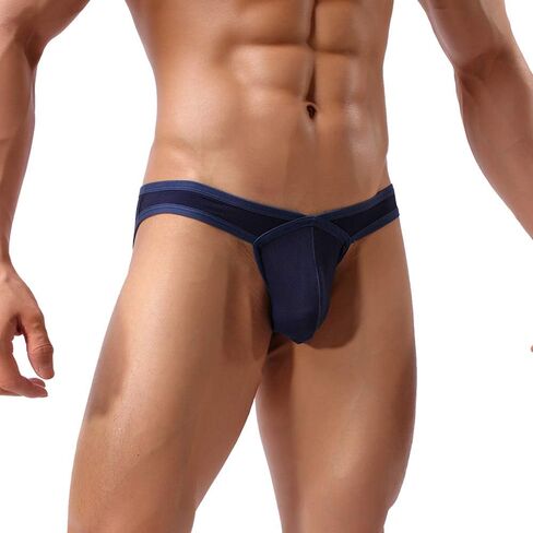 Mens Sexy Mesh Breathable Briefs Daily Underwear Pack in Saudi Arabia