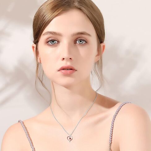 LONAGO Animal Necklace for Women 925 Sterling Silver Monkey Ladybug Pendant Necklace in Saudi Arabia