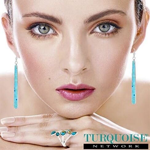 Turquoise Ring Sterling Silver (PICK COLOR) in Saudi Arabia