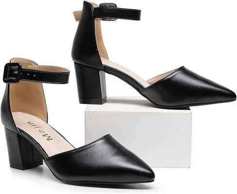 Majin Closed Shoes for Women Comfortable Dress Shoes Woman Wedding Shoes for Women Block Heel Shoes for Women Women Pumps Work Shoes Women Business Casual 2.5 Inch in Saudi Arabia