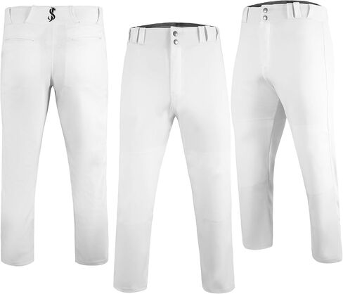 Jabskan Premium Youth Baseball Pants for Boys Relaxed Fit Full Length Baseball Pants in Saudi Arabia