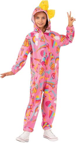 Rubies JoJo Siwa Child's Pink One-Piece Jumpsuit Costume, Medium in Saudi Arabia