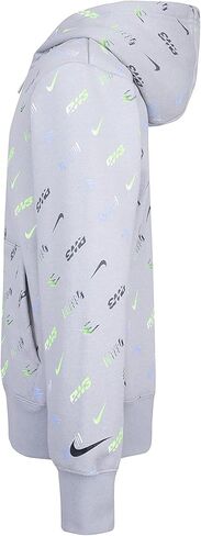 هودي بسحاب للأولاد مطبوع بالكامل (للأطفال الكبار) in Kuwait