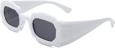 EYLRIM Fashion Y2K Square Sunglasses for Women Festival Party Candy Color Punk Sun Glasses in Kuwait