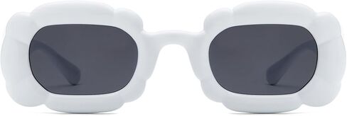 EYLRIM Fashion Y2K Square Sunglasses for Women Festival Party Candy Color Punk Sun Glasses in Kuwait