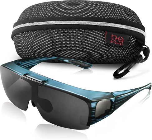 نظارات شمسية من Br'Guras Fit Over Polarized قابلة للطي للرجال والنساء in Kuwait