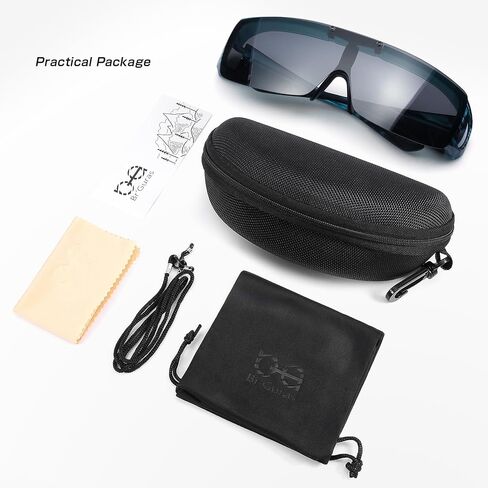 نظارات شمسية من Br'Guras Fit Over Polarized قابلة للطي للرجال والنساء in Kuwait