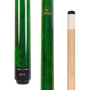 ASKA Short Kids Cue Stick, Canadian Hard Rock Maple, 13mm Hard Tip