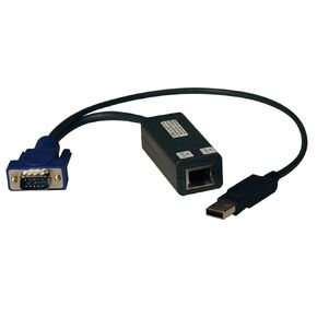 TRIPP LITE KVM Switch USB Server Interface Unit HD15 USB RJ45, 8 Pack (B078-101-USB-8)