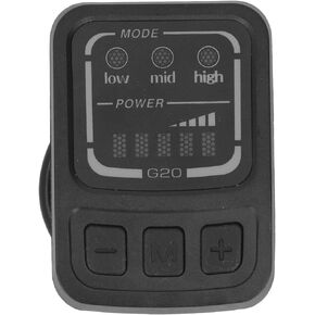 G20 F Electric Bike LED Display, Electric Scooter LED Display with Waterproof Interface for Electric Bicycle