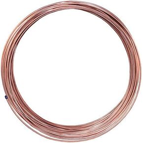4LIFETIMELINES True Copper-Nickel Alloy Non-Magnetic Brake Line Tubing Coil - 3/16 Inch, 100 Feet