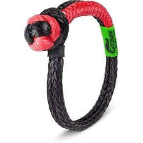 Bubba Rope 176746NGBB-L Heavy Duty 3/8" Synthetic Shackle NexGen PRO Gator Jaw Breaking Strength of 47,000 lb with HMPE in Blue and Black, Accessory Ideal for Recovery and Towing Stuck Vehicle in Kuwait