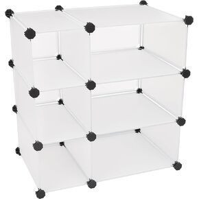 Mind Reader Storage Cube Organizer - Closet Organizer Cabinet, DIY Shelf Unit