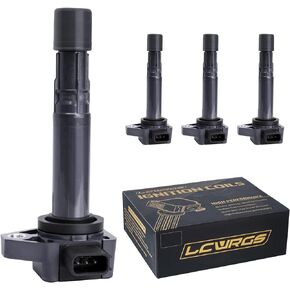 Set of 4 Ignition Coil Packs Fits for L4 1.7L Honda Civic 2001 2002 2003 2004 2005 Coil Pack 1.7 Replaces# UF400 C1460
