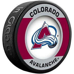 Avalanche Officially Licensed Retro Design Hockey Puck