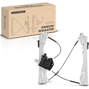 A-Premium Electric Power Window Regulator with Motor Compatible with Chevrolet Colorado & GMC Canyon, 2015-2020, Pickup, Front Left Driver Side