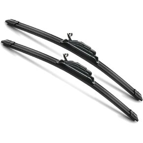 26" and 18" Windshield Wipers Blades (Pack Of 2),OEM Quality Premium All-Seasons Wiper blades,Stable and Quiet Armor wiper blades for My Car.