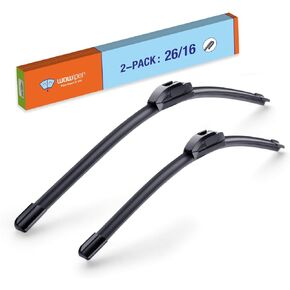 Windshield Wiper Blades with Rear Wiper Blade for Lexus NX300h 2015-2021/Lexus NX200t 2015-2017, All-Season Automotive Replacement Windshield Wipers for My Car - 26"+16"+12" (Set of 3)