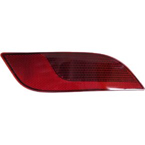 Rear Bumper Reflector Compatible with Jeep Compass 2017 2018 2019 2020 2021 Replace for 55112678AA,55112679AA